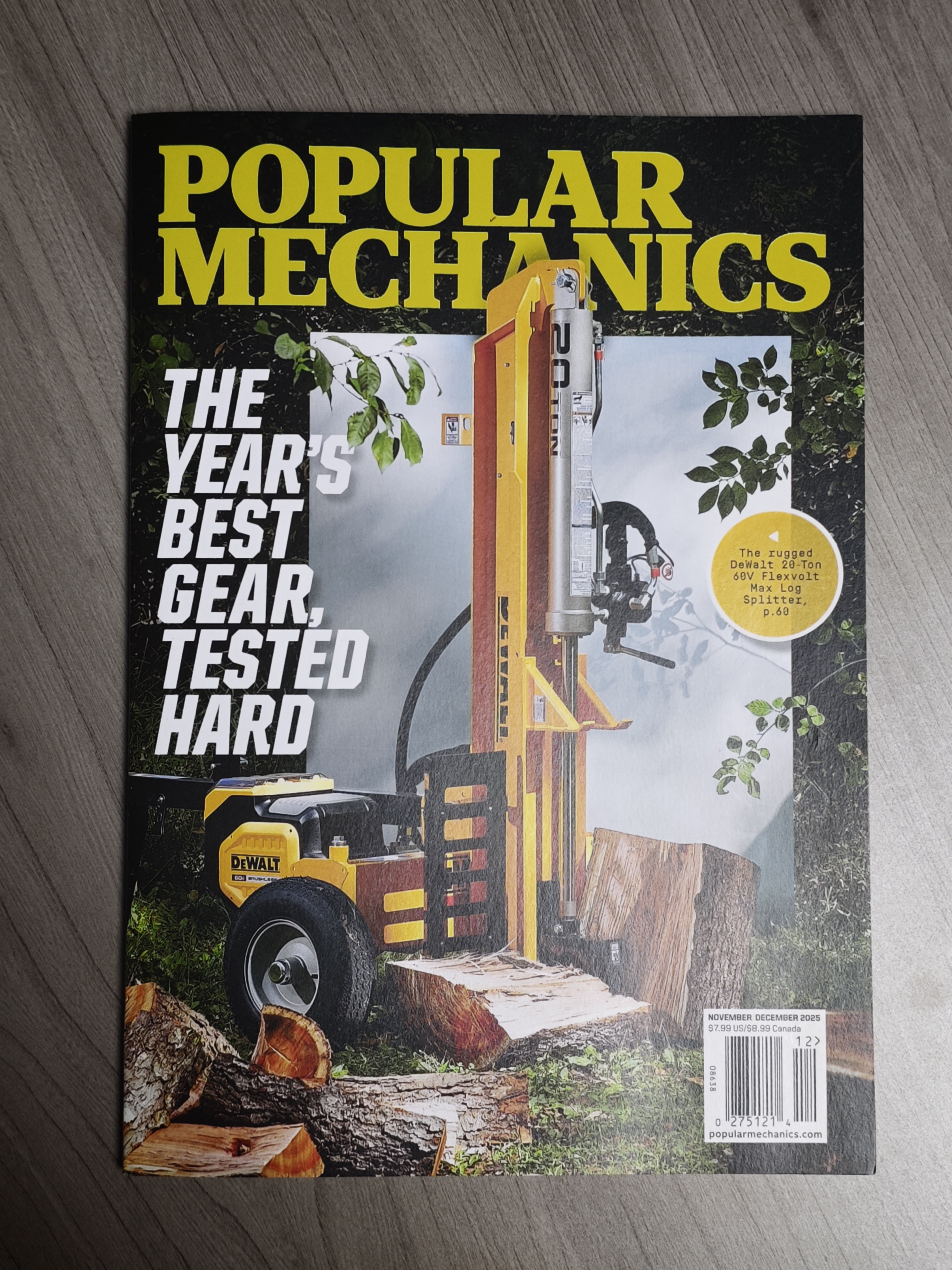 El partidor de madera con batería de iones de litio DeWalt aparece en la portada de POPULAR MECHANICS: la fuerza de fabricación de Jiashan Superpower Tools obtiene reconocimiento internacional